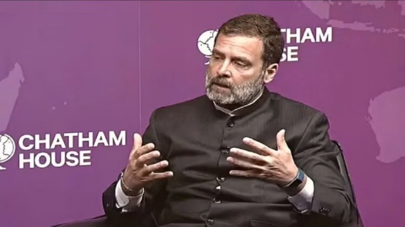 ‘RSS सिक्रेट सोसायटी, चरमपंथी मुस्लिम ब्रदरहुड की तर्ज पर बना है’: ब्रिटेन में बोले राहुल गाँधी